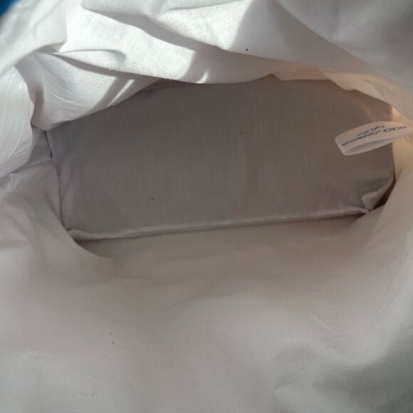 Dolce &Gabbana light Blue large tote bag white and blue with silver prints - Picture 7 of 15